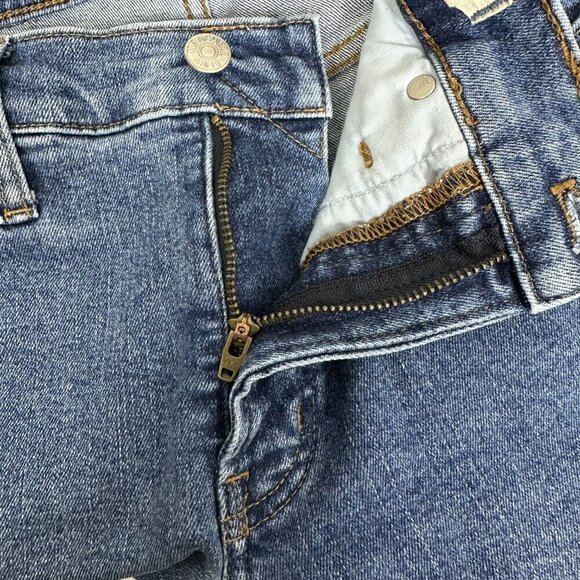 Madewell Mid Rise Perfect Vintage Jeans Medium Wash - Picture 9 of 16